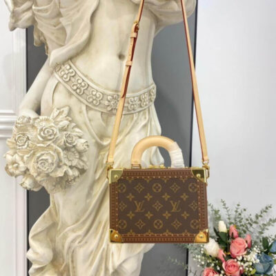 Replica Louis Vuitton Monogram Valisette Tresor M45673